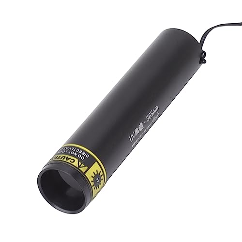 Haofy Tragbare Aluminium -Legierungsschale Mini 365nm Taschenlampe USB Wiederaufladbare LED -Ultraviolette Taschenlampe für PET Urinerkennung von Haofy