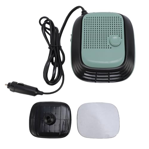 Haofy Tragbare Autoheizung Schneller Heizung Defogger Windschutzscheibe Defroster Bequeme Sichere Fahrerlebnisse Bequeme Installation mit Zigarre Leichter für das Auto (GREEN) von Haofy
