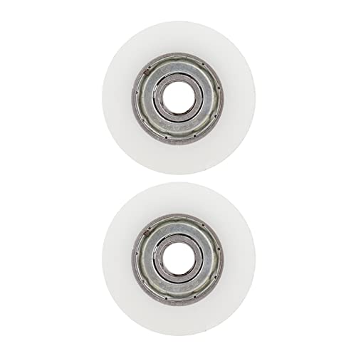 Haofy Treibhausentürräder Standardräder, Hochwertiges Kunststoffmaterial, Bequeme Installation, Ersatzlösung, 30-mm-Raddurchmesser, Elite-Gewächshäuser, Schrauben und Muttern, von Haofy