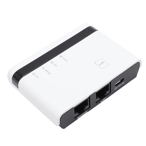 Haofy USB Print Server Wireless Kabel 10/100mbit/s LAN Bridge Sharing Autonomous Modi Unterstützen 4 Home -Drucker Verwendung (EU-Stecker) von Haofy