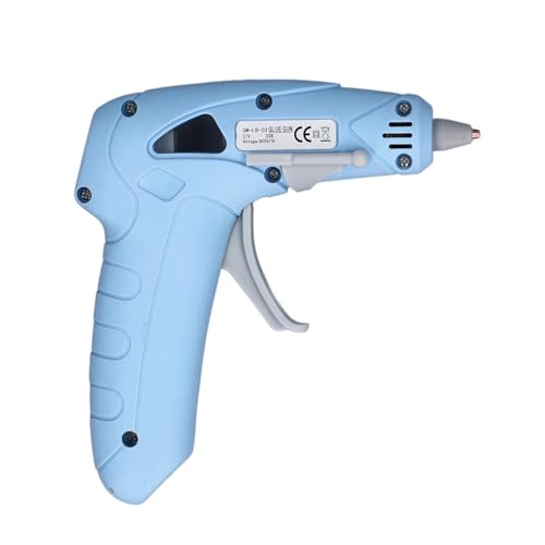 Haofy USB -wiederaufladbare Kabellose Kleber - High Tech Elektronikheizungssystem Sicher und Zuverlässig für Kunstdekorationen Mini Größe und Tragbares Design (BLUE) von Haofy