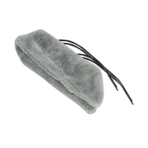 Haofy Warm und Gemütlich, Baumwoll -Samtmaterial Vogeldecke für Goldene Conure, Lorikeet, Mönch Papagei, Wind und Wärmeisolierung, Komfort -Ecke Fleece, Einfache Installation (Grey) von Haofy