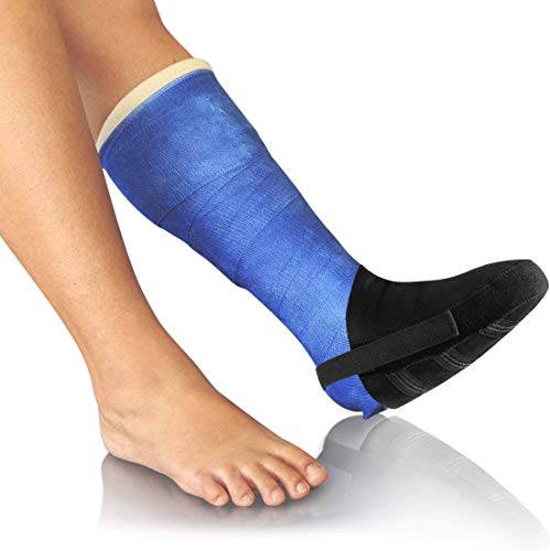 Haofy Zehenwärmer, Toe Cover Zehenschutz mit Ferse Befestigung, Wärmender Gips Socken für Halten Zehen Warm und Sauber, Ideal für Bein Fuß Knöchel Casts von Haofy