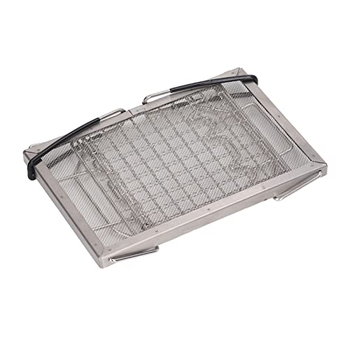 Haofy Zusammenklappbarer Gastoaster, Praktischer und Praktischer Campingkocher-Toaster aus Edelstahl von Haofy