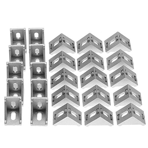Hochwertiger 4040 Aluminium L-Form Eckhalter rechts Hochwertiger 4040 Aluminium L-Form Eckhalter rechts von Haofy