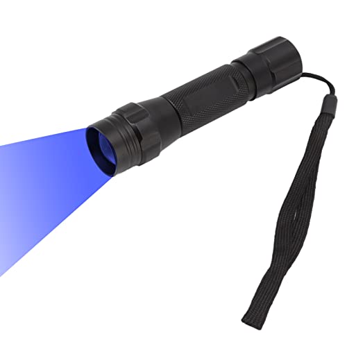 LED-Blaue LED-Taschenlampe Zoombare Blutjagd-Taschenlampe aus Aluminiumlegierung für Schwarze Taschenlampe Im Freien von Haofy