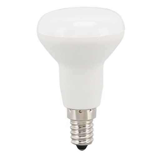 LED-Glühbirne mit Langem Hals in Pilzform, 120-Grad-Abstrahlwinkel, Breite Flut R50, E14, 5 W, 3000 K, für Strahler, Schienenlicht, Schreibtischlampe von Haofy