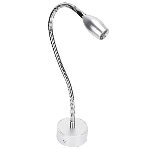 Haofy LED Tischlampe, Flexible Schwanenhals Arbeitslampe, 1W 6000K Aluminiumlegierung Schreibtischlampe, Ideal Zum Lesen, Malen, Basteln, Nähen von Haofy