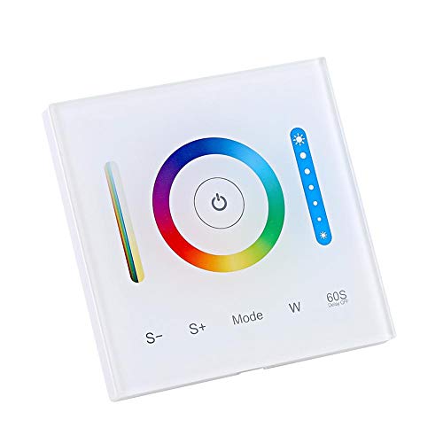 LED Wandcontroller, RGB LED Controller, Wand Touch Panel LED Controller, LED Dimmer Controller für RGB RGBW RGB + CCT Dimmbare, Deckenlampe Controller mit Ton LED Wandcontroller, RGB LED Controller, Wand Touch Panel LED Controller, LED Dimmer Controller für RGB RGBW RGB + CCT Dimmbare, Deckenlampe Controller mit Ton von Haofy
