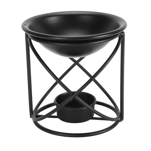 Haofy Metallbrenner für ätherische Öle, Wachsschmelzwärmer für Zuhause, Wohnzimmer, Büro, Einfach zu Bedienen mit Eisenständer, Perfekte Dekoration für Wohnzimmer, Küche, Arbeitszimmer Haofy Metallbrenner für ätherische Öle, Wachsschmelzwärmer für Zuhause, Wohnzimmer, Büro, Einfach zu Bedienen mit Eisenständer, Perfekte Dekoration für Wohnzimmer, Küche, Arbeitszimmer von Haofy