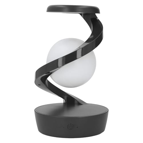 Haofy Moderne Spiralförmige LED-Tischlampe Levitation mit Visuellem 3D-Effekt für Schlafzimmer und Wohnzimmer (GREY) von Haofy
