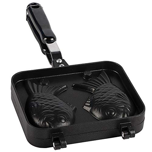 Pfanne Kommerzielle Waffelmaschine, Bakeware Waffelkuchenmaschine Pfanne 2 Seiten Fischform Edelstahl Waffeleisen Pfanne Gewerbliche Waffeln Pfanne Kommerzielle Waffelmaschine, Bakeware Waffelkuchenmaschine Pfanne 2 Seiten Fischform Edelstahl Waffeleisen Pfanne Gewerbliche Waffeln von Haofy