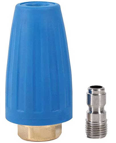 Quick Connect Hochdruckreiniger Reiniger Zubehör Spray Rotierende Turbo Düse 3000PSI 1/4 "(3.5 GPM) von Haofy