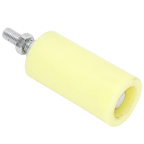 Schwere Schiebetürführungsrolle für glatte Schiebetüren, Material aus verschleißfestem Nylon, Arbeitslänge 100 mm, Draht M12 von Haofy