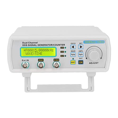 Signalgenerator-Frequenzzähler, Transparente Anzeige, Stabiler Ausgangsfrequenzzähler, Kurzschlussschutz 100–240 V, für Produktionslinie mit Programmierbaren Funktionen von Haofy