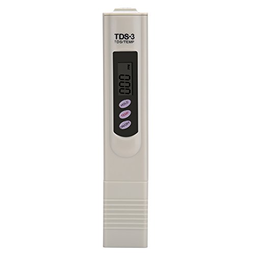 TDS-Meter-Digital-Wasser-Prüfvorrichtung, TDS-Meter, EC-Meter u. Temperatur-Meter-Fachmann 3-in-1 TDS, gelöste Feststoff-Meter-Stift-Wasser-Qualitäts-Reinheit TEMP/PPM-Prüfung von Haofy