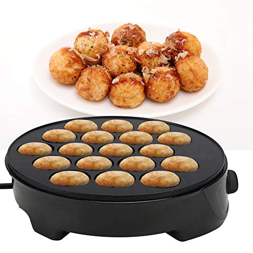 Takoyaki Maker, Octopus Ball Herstellungs Maschine, 18-Gitter, Küchen Elektrische Maschine für die Herstellung Japanischer Takoyaki Octopus Bällchen, 220-240 V (EU) von Haofy