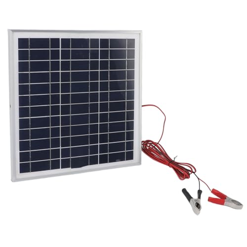 Tragbares 50-W-Solarpanel, Monokristallines Silizium-Solarpanel mit Aluminiumrahmen und 9,8-Fuß-Kabel Zum Aufladen von Haofy