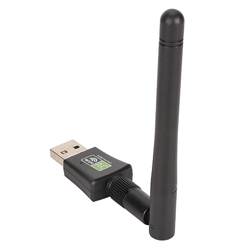 WiFi-Dongle, Singal-Antenne, WiFi-Adapter, Plug-and-Play, USB 2.0 für Büro von Haofy