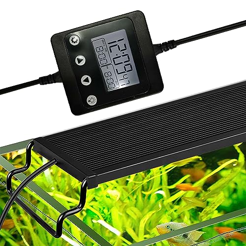 Haokaini Aquarium Beleuchtung Dimmer EIN Kanal Aquarium Licht Timing Modulator LCD Digital Timer Aquarium Licht Controller Wasser Pflanzen Lampe Sonnenaufgang Sonnenuntergang von Haokaini