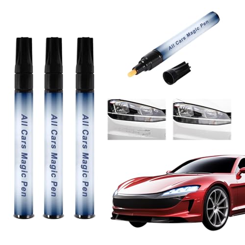 Haokelai Alle Autos Magic Pen, 3PC Magic Car Scratch Removal Pen, Schnelle Lösung für Kratzer und Farbschäden, Wetterfestem Lackierstift, Magic Lack -Kratzerentfernung, Perfekte Farbübereinstimmung Haokelai Alle Autos Magic Pen, 3PC Magic Car Scratch Removal Pen, Schnelle Lösung für Kratzer und Farbschäden, Wetterfestem Lackierstift, Magic Lack -Kratzerentfernung, Perfekte Farbübereinstimmung von Haokelai