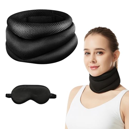 Haokelai Neck Support Vitavix Schnarchen,Vitavix-Schnarchens,Halskrause Mensch,Vitavixs Neck Support,Halskrause Gegen Ergonomische Schnarchens Nachts mit Atmungsaktivem von Haokelai