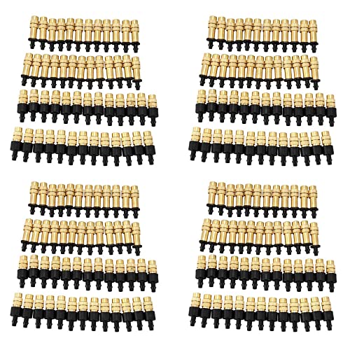 Haopeuk 200 Stück verstellbare Sprühdüse aus Messing, Zerstäuberdüse für Mini-Tropf-Gartenbewässerung, Bewässerung Haopeuk 200 Stück verstellbare Sprühdüse aus Messing, Zerstäuberdüse für Mini-Tropf-Gartenbewässerung, Bewässerung von Haopeuk