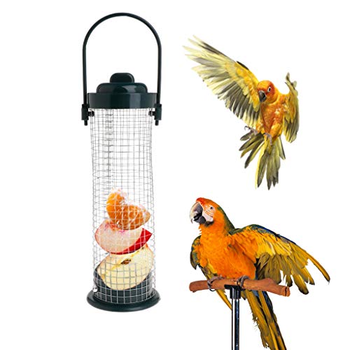 Haorw Futterspender Vogelfutter-Station Futterspender Vogelhaus zum Aufhängen - Vogelfutter-Spender perfekt für Wildvogelmischungen Haorw Futterspender Vogelfutter-Station Futterspender Vogelhaus zum Aufhängen - Vogelfutter-Spender perfekt für Wildvogelmischungen von Haorw