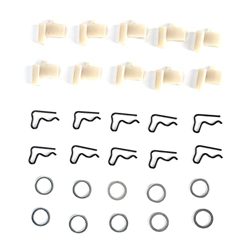 Haosie 10 Set Federscheiben Trennsägenzubehör Starter Recoil Pawl Kit passend für TS400 TS410 TS420 TS480i TS500i von Haosie
