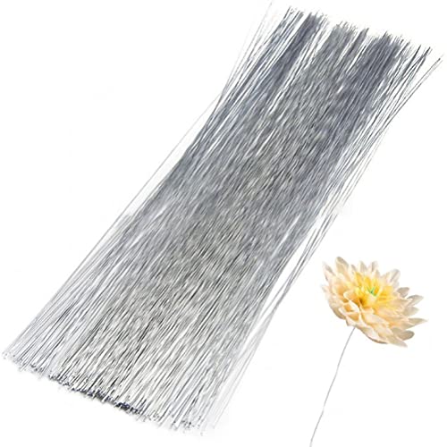 Florist Drahtstänze 100pcs Fondant Floral Iron Draht Bouquet Stamm Wickeldraht Flexibler Draht Für Handgefertigte Diy -dekoration von Haowul