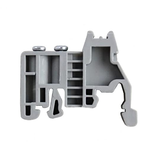 Haowul 10 Stücke E-uk Universal Terminale Blöcke Enden/Endstopper Hutschiene Ende Schraube Klemmterminal Festblock Grau Haowul 10 Stücke E-uk Universal Terminale Blöcke Enden/Endstopper Hutschiene Ende Schraube Klemmterminal Festblock Grau von Haowul