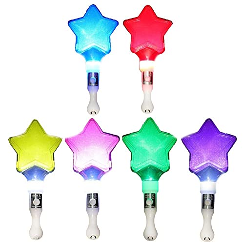 Haowul 6pcs Star Stick Fans Support Stick Concert Performance Requent von Haowul