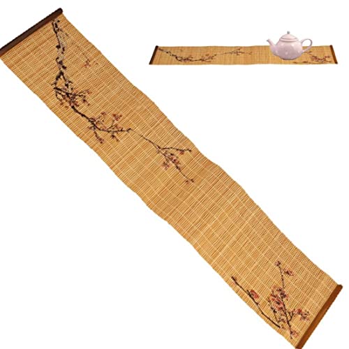 Haowul Tee Talent Handgefertigt Natürliche Bambusstangen Tablemat Dekor Kungfu Tee Set Tee Zeremonie Matte Tischemat Tea Tisch Läufer von Haowul
