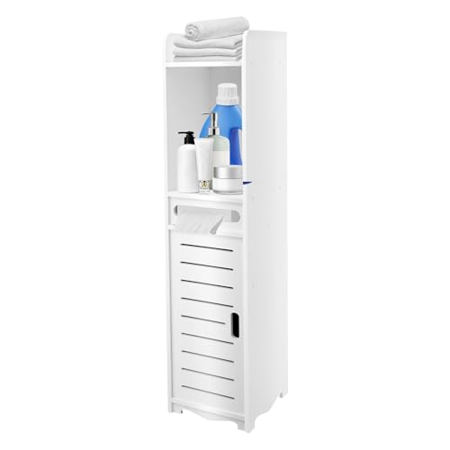 Badezimmerschrank, Aufbewahrungsschrank, Säule, Schlafzimmerschrank, offene Fächer, geeignet für Badezimmer, Wohnzimmer, Büro, Waschküche, Küche usw. Aufbewahrung von Alltagsgegenständen von Haoxuesen