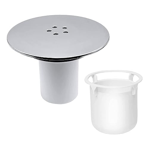 Haoyull Abflussfilter für Waschbecken, einfacher Wechsel zwischen Stöpsel und Filtermodi, Duschablaufabdeckung, Ersatz-Duschablauf von Haoyull