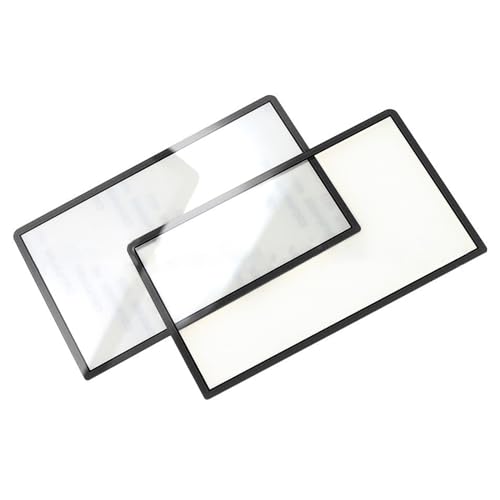 Haoyull Ersatz für 3DS XL/New 3DS XL Top Screen Len Kunststoff Glasabdeckung LCD Displayschutzfolie Zubehör von Haoyull