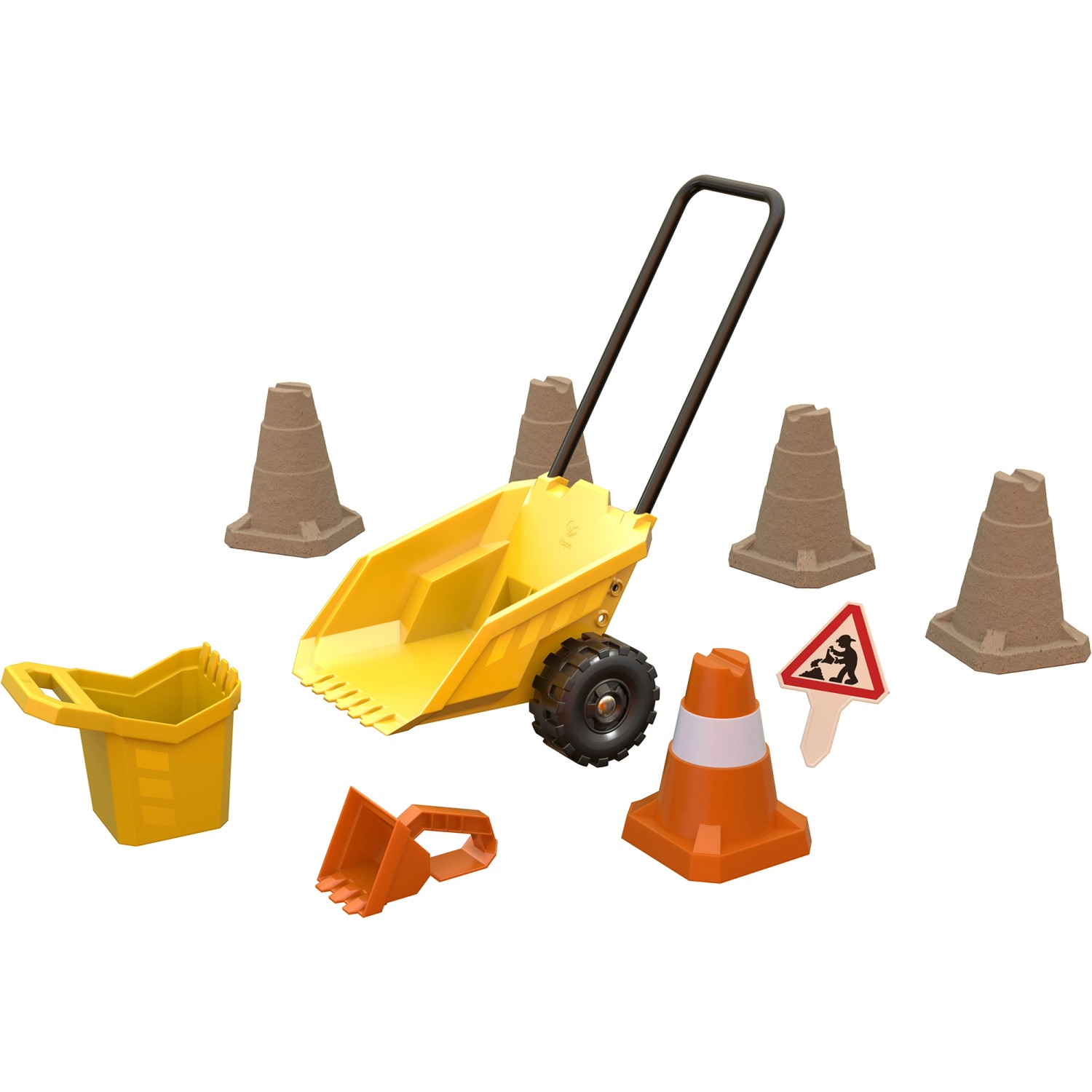 Hape Sandspielzeug-Set 9-teilig Mehrfarbig von Hape