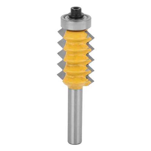 8 schaft Holzbearbeitung Cutter Rail Stile Router Bit Linie Welle Typ Holz Fräsen Messer für Holzbearbeitung (Multitoothed Tenon und Gelenkmesser 8x30) von Hapivida