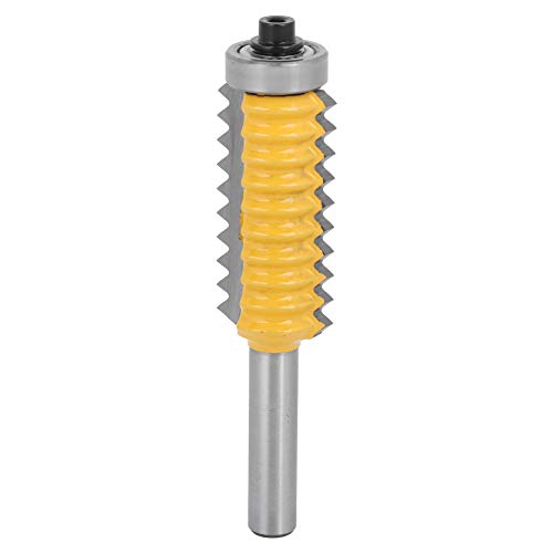 8 schaft Holzbearbeitung Cutter Rail Stile Router Bit Linie Welle Typ Holz Fräsen Messer für Holzbearbeitung (Multitoothed Tenon und Gelenkmesser 8x41) von Hapivida