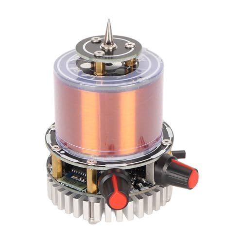 Bluetooth Music Coil Coil Wireless, 48 V 1,5A Touchable Thunderlight Spulenlautsprecher Wireless Transmission Experimentmodell für GeburtstagsGeschenks von Hapivida