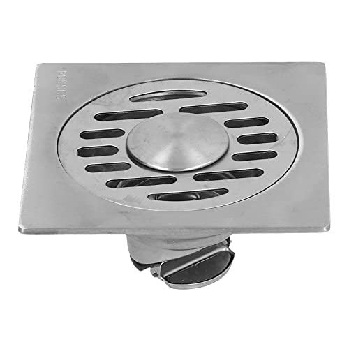 Bodenablauf Edelstahl Bodensieb Selbstdichtender Bodenablauf Quadratische Dusche Bodenablauf Waschmaschine Bodensieb(A2) von Hapivida