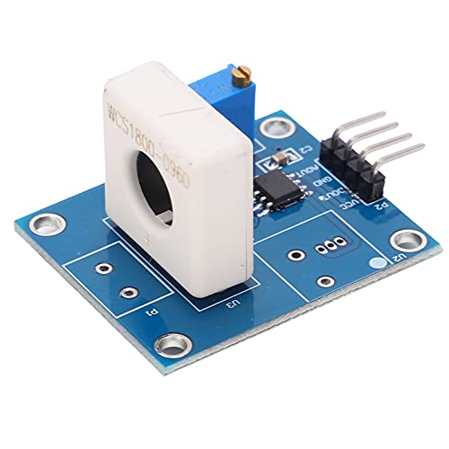 DC 5V Hall Stromsensor, Spannungsprüfer Anschlusssensor Erkennungssensor, Modul 35A Kurzschluss Überstromschutz Detektor WCS1800 von Hapivida