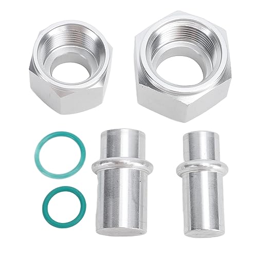 Hapivi AC Block Off Kit Hinteres Klimaanlagen-Absperrkit, Aluminiumlegierung Blockierset für Fahrzeugmodell 2004-2011 von Hapivida