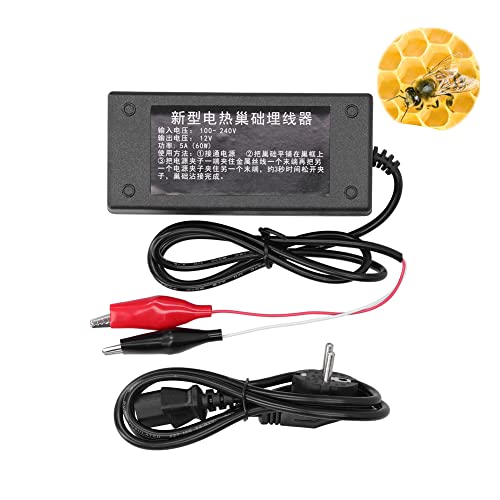 Beehive Frames Embedder 12x5.3x3.5cm Praktischer Imker Embedder Elektro Embedder Beehive Wire Embedder für Imkereiausrüstung Beehive Installer Beekeeping Tools von Hapivida