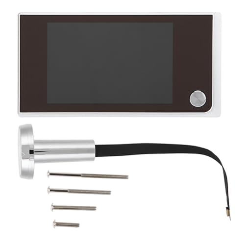 Hapivida Digital LCD Türspion, 3.5 Zoll 120 Grad Weitwinkel Elektronisches Guckloch mit Farbbildschirm OV Sensor für Heim- und Sicherheitstüren von Hapivida