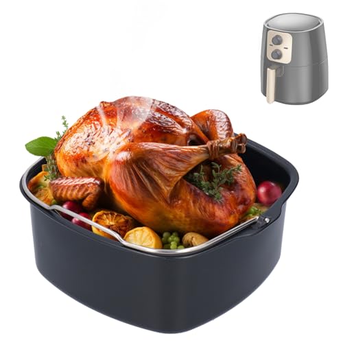 Hapivida Heißluftfritteuse Zubehör, Eisen Kuchenform mit Griffen für Pizza und Brot 17.5 cm für HD9925 HD9860 HD9905 01 Hapivida Heißluftfritteuse Zubehör, Eisen Kuchenform mit Griffen für Pizza und Brot 17.5 cm für HD9925 HD9860 HD9905 01 von Hapivida