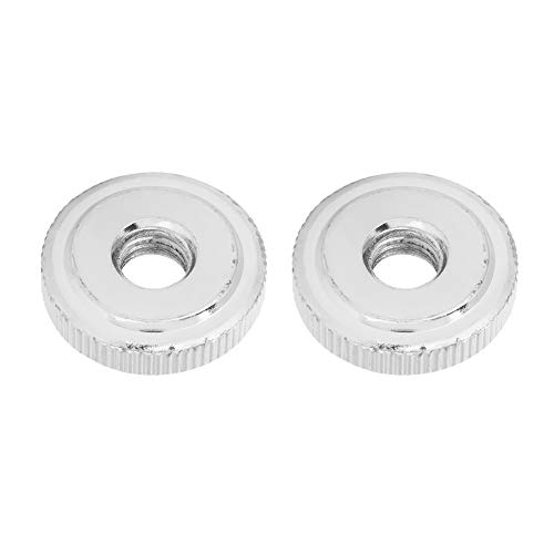 Hapivida Kohlenstoffstahl Rändelbundmutter, Vernickelte Handgriffmutter M3-M10 für Industrielle Maschinenmontage Reparatur (M8)10pcs)) von Hapivida