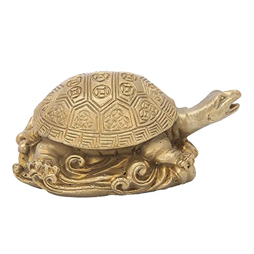 Hapivida Messing Millennium Tortoise Statue Chinesische handgefertigte Messing T-u-t-l-e Figur Gold Schreibtisch Home Indoor Outdoor Dekorative Sammlergeschenke Dekorative Ornamente Hapivida Messing Millennium Tortoise Statue Chinesische handgefertigte Messing T-u-t-l-e Figur Gold Schreibtisch Home Indoor Outdoor Dekorative Sammlergeschenke Dekorative Ornamente von Hapivida