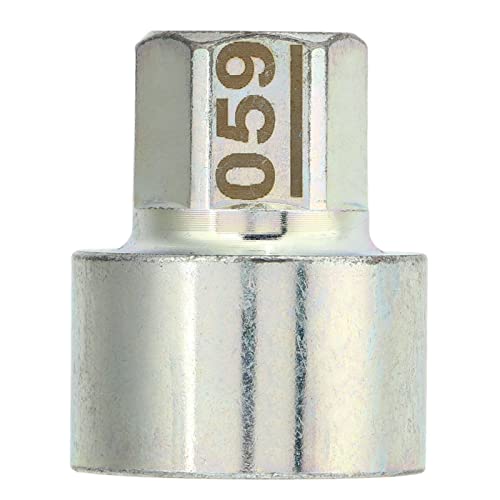 Hapivida Radschlossschlüssel, Diebstahlschutz, Radmutternschlüssel, Ersatz-Schraubenschlüssel, Radmutternentferner für 1er, 3er, 5er, 6er, 7er, X1, X2, X3, X4, X5, X6, Z4 (059) von Hapivida