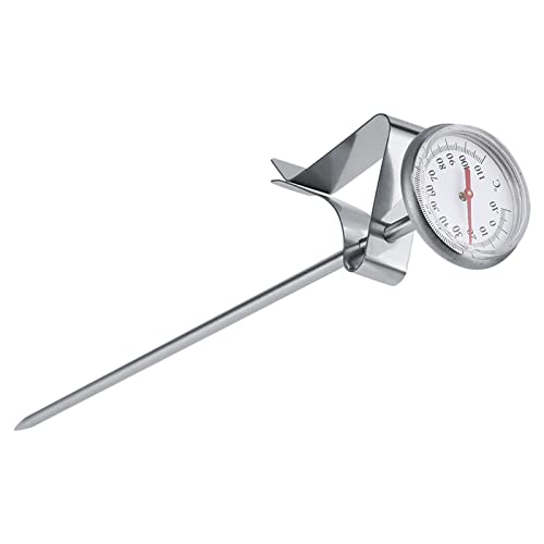 Milchthermometer 19 cm -10~110 ℃ Edelstahl Milch Thermometer Kaffee Thermometer Kochthermometer Küchenthermometer zum Aufschäumen von Milch für Küche, BBQ, Essen, Steak, Türkei, Süßigkeiten Milchthermometer 19 cm -10~110 ℃ Edelstahl Milch Thermometer Kaffee Thermometer Kochthermometer Küchenthermometer zum Aufschäumen von Milch für Küche, BBQ, Essen, Steak, Türkei, Süßigkeiten von Hapivida